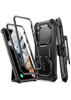 Husa pentru Samsung Galaxy S23 Plus + Folie - I-Blason Armorbox - Black