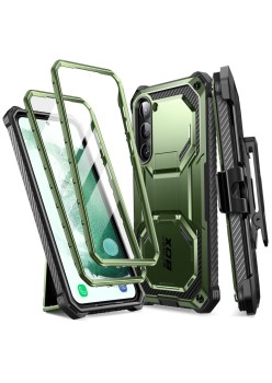 Husa pentru Samsung Galaxy S23 Plus + Folie - I-Blason Armorbox - Guldan