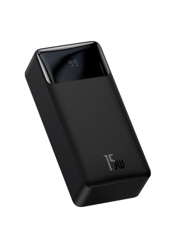 Baterie externa 30000mAh, 15W - Baseus Bipow Digital Display (PPBD050201) - Black