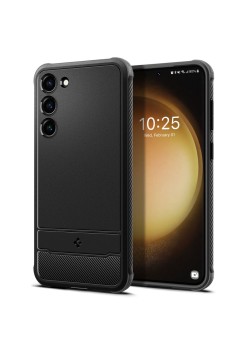 Husa pentru Samsung Galaxy S23 - Spigen Rugged Armor - Black
