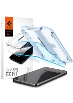 Folie pentru Samsung Galaxy S23 Plus (set 2) - Spigen Glas.tR EZ FIT - Clear