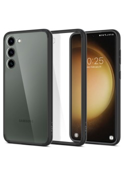 Husa pentru Samsung Galaxy S23 - Spigen Ultra Hybrid - Matte Black