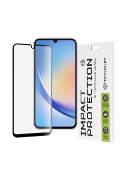Folie pentru Samsung Galaxy A34 5G - Techsuit 111D Full Cover / Full Glue Glass - Black