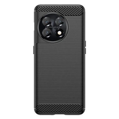 Husa Carbon compatibila OnePlus 11, Tech Protects, Negru