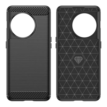 Husa Carbon compatibila OnePlus 11, Tech Protects, Negru
