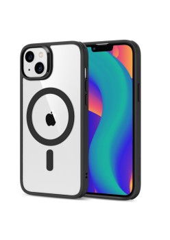Husa pentru iPhone 14 / iPhone 13 - ESR Classic Hybrid HaloLock - Clear Black