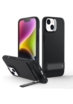 Husa pentru iPhone 14 Plus - ESR Air Shield Boost Kickstand - Translucent Black