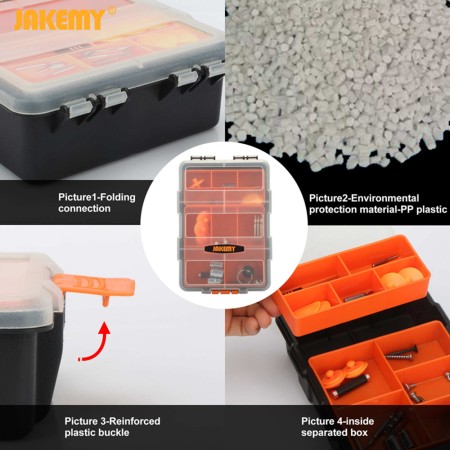 Cutie pentru Organizarea Uneltelor - Jakemy (JM-Z20) - Orange