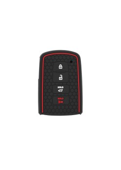 Husa pentru cheie Toyota Highlander, Sequoia - Techsuit Car Key Case (2032.02) - Black