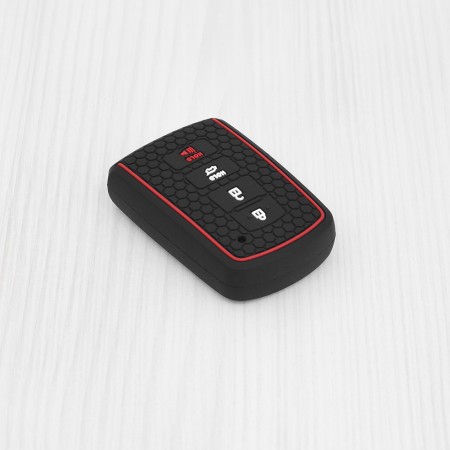 Husa pentru cheie Toyota Highlander, Sequoia - Techsuit Car Key Case (2032.02) - Black