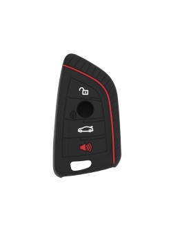 Husa pentru cheie BMW 1, 2, 3, 4, 5, 6, 7, M2, M3, M4 Series - Techsuit Car Key Case (2013.20) - Black