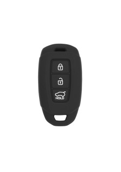 Husa pentru cheie Hyundai Kona, i30, Veloster, Pelisade - Techsuit Car Key Case (2003.22) - Black