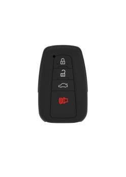 Husa pentru cheie Toyota Corolla, Camry, Avalon, GT86 - Techsuit Car Key Case (1015.16) - Black