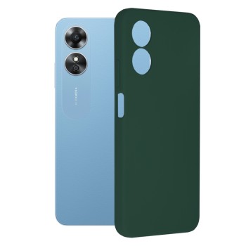 Husa pentru Oppo A17 - Techsuit Soft Edge Silicone - Dark Green