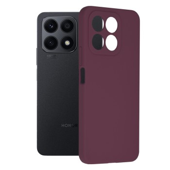 Husa pentru Honor X8a - Techsuit Soft Edge Silicone - Plum Violet