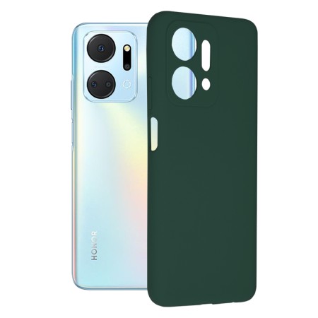 Husa pentru Honor X7a - Techsuit Soft Edge Silicone - Dark Green