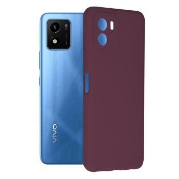 Husa pentru Vivo Y01 - Techsuit Soft Edge Silicone - Plum Violet