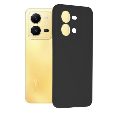 Husa pentru Vivo X80 Lite - Techsuit Soft Edge Silicone - Black