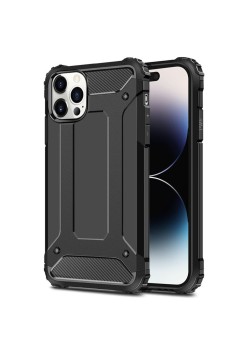 Husa pentru iPhone 14 Pro - Techsuit Hybrid Armor - Black