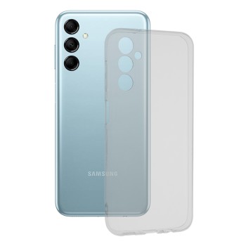 Husa Silicon compatibila Samsung Galaxy M14, Pastreaza Originalitatea, Transparent 