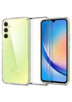 Husa pentru Samsung Galaxy A34 5G - Spigen Ultra Hybrid - Clear