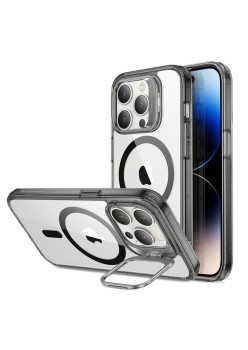Husa pentru iPhone 14 Pro Max - ESR Classic Kickstand HaloLock - Clear Black