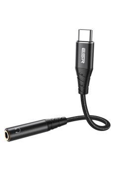 Adaptor Type-C la Jack - ESR - Black