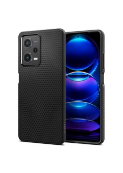 Husa pentru Xiaomi Redmi Note 12 Pro 5G / Poco X5 Pro - Spigen Liquid Air - Matte Black