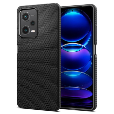 Husa pentru Xiaomi Redmi Note 12 Pro 5G / Poco X5 Pro - Spigen Liquid Air - Matte Black