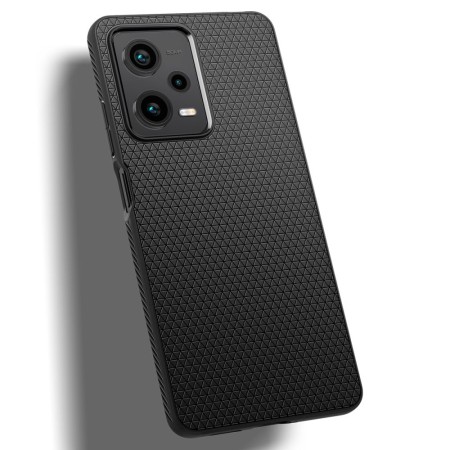 Husa pentru Xiaomi Redmi Note 12 Pro 5G / Poco X5 Pro - Spigen Liquid Air - Matte Black