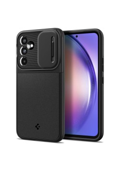 Husa Samsung Galaxy A54 - Spigen Optik Armor - Black