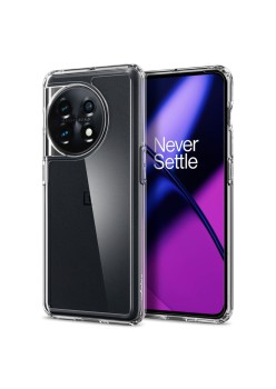 Husa pentru OnePlus 11 - Spigen Ultra Hybrid - Clear