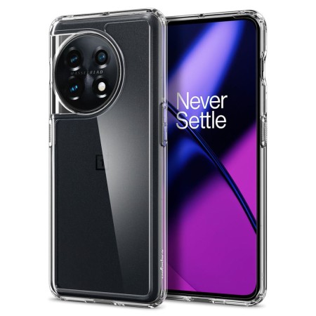 Husa pentru OnePlus 11 - Spigen Ultra Hybrid - Clear