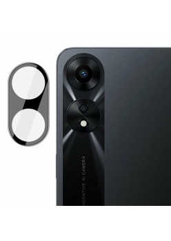 Folie Camera pentru Oppo A58 5G / A78 5G - Techsuit Full Camera Glass - Black