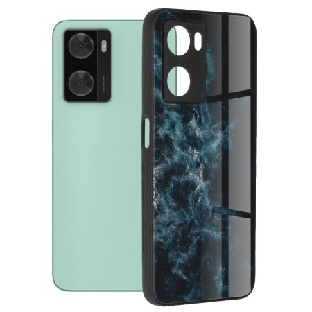 Husa pentru Oppo A57 4G / A57s / OnePlus Nord N20 SE - Techsuit Glaze Series - Blue Nebula