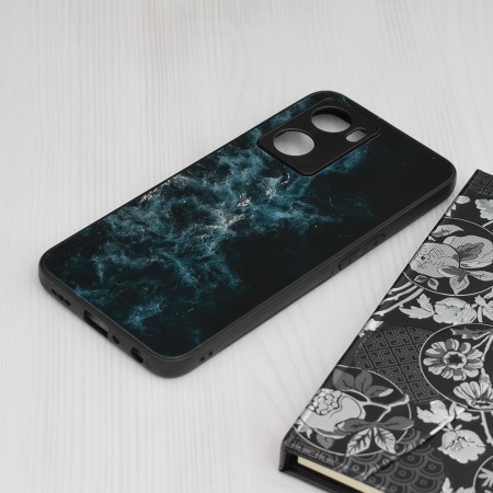 Husa pentru Oppo A57 4G / A57s / OnePlus Nord N20 SE - Techsuit Glaze Series - Blue Nebula