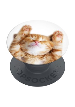Suport pentru Telefon - Popsockets PopGrip - Basic Snoozy Cat
