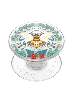 Suport pentru Telefon - Popsockets PopGrip - PlantCore Translucent Bee Boho