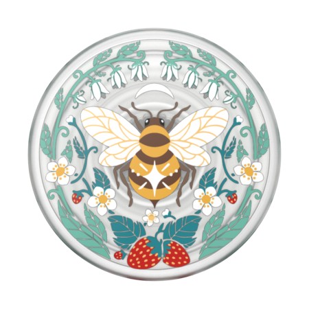 Suport pentru Telefon - Popsockets PopGrip - PlantCore Translucent Bee Boho