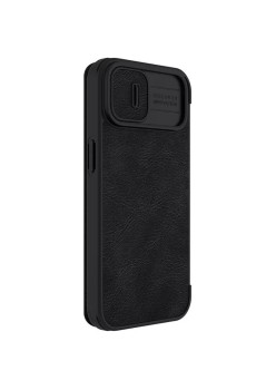 Husa pentru iPhone 13 / 14 - Nillkin QIN Leather PRO Case - Black