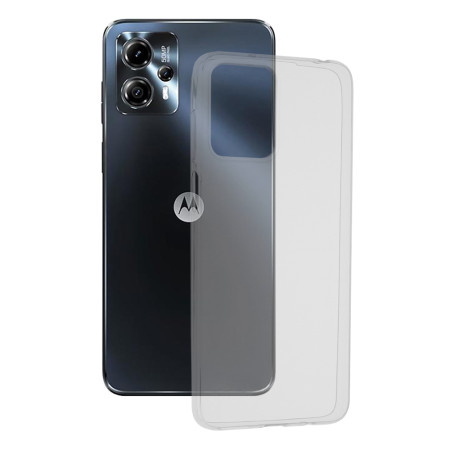 Husa Silicon compatibila Motorola Moto G13 / G23 / G53, Pastreaza Originalitatea, Transparent 