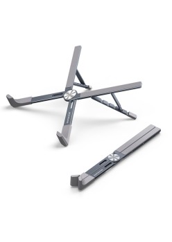 Suport Reglabil Stand pentru Laptop cu Diagonala 17.3" - Dux Ducis - Grey