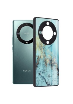 Husa pentru Honor Magic5 Lite - Techsuit Glaze Series - Blue Ocean