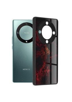 Husa pentru Honor Magic5 Lite - Techsuit Glaze Series - Red Nebula