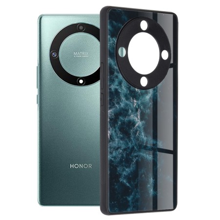 Husa pentru Honor Magic5 Lite - Techsuit Glaze Series - Blue Nebula