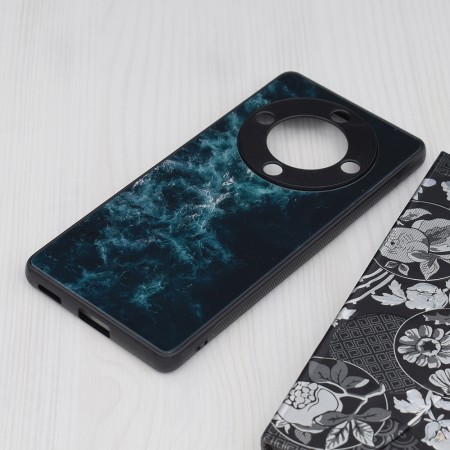Husa pentru Honor Magic5 Lite - Techsuit Glaze Series - Blue Nebula