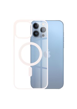 Husa pentru iPhone 13 Pro Max - Techsuit MagSafe Pro - Nude Pink