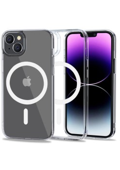 Husa pentru iPhone 14 - Techsuit MagSafe Pro - Transparent