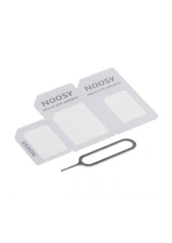 Adaptor pentru SIM, Nano, Micro - Techsuit Unlimited Innovation - White
