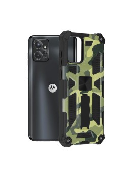Husa pentru Motorola Moto G Power 5G - Techsuit Blazor Series - Camo Lime